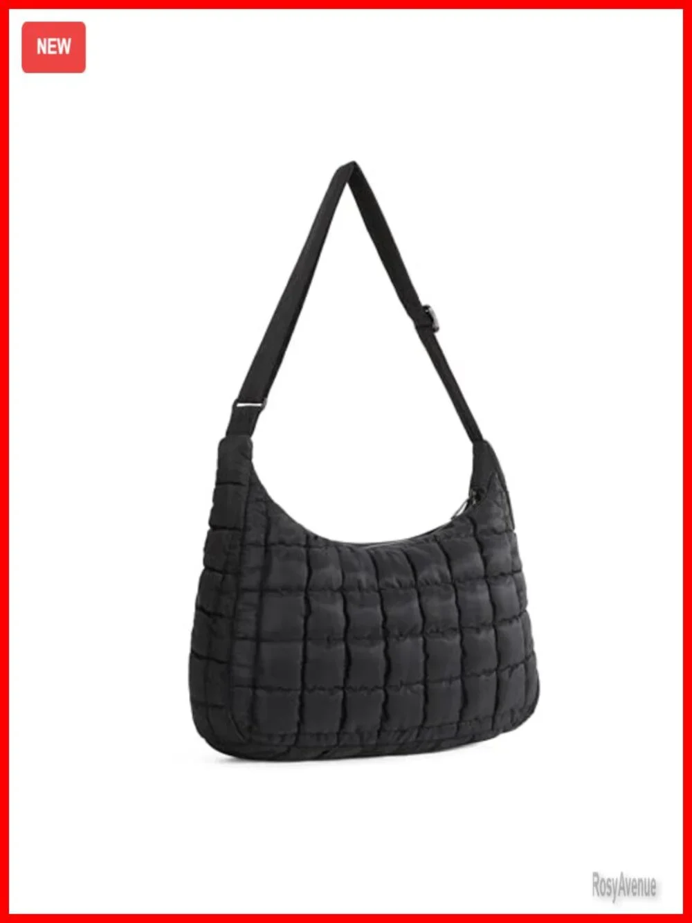 Quilted Puffer Tote Bag Hobo Crossbody Purse Puffy Shoulder Bag Soft Fluffy